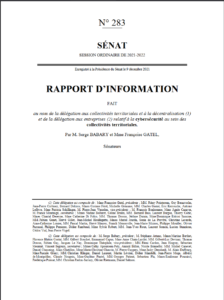 Rapport d'information du Sénat relatif à la cybersécurité